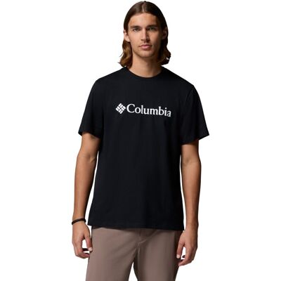 Columbia Camiseta manga corta de hombre CSC Basic Logo™ . Negro Columbia Camiseta manga corta de hombre CSC Basic Logo™ . Negro