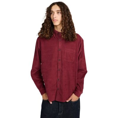 Element Camisa de hombre Button Down Regular Corduroy . (S) Negro Element Camisa de hombre Button Down Regular Corduroy . (S) Negro
