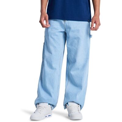 DC Shoes Pantalón Vaquero estilo carpintero de hombre Baggy . (XS) Azul DC Shoes Pantalón Vaquero estilo carpintero de hombre Baggy . (XS) Azul