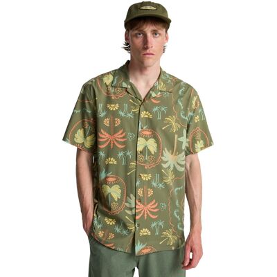Billabong Camisa de hombre Vacay . (S) Verde Billabong Camisa de hombre Vacay . (S) Verde