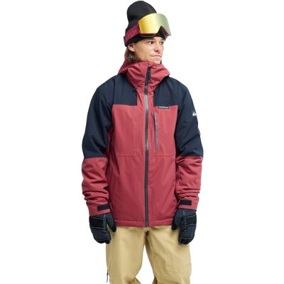 Quiksilver Chaqueta de hombre Forever Stretch 20K . (XS) Rojo cereza Quiksilver Chaqueta de hombre Forever Stretch 20K . (XS) Rojo cereza