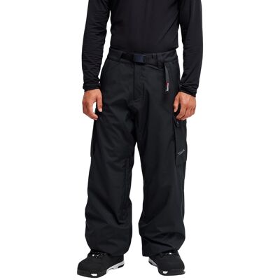 Quiksilver Pantalón de hombre Young Guns Snow Down Cargo 20K . (XXL) Negro Quiksilver Pantalón de hombre Young Guns Snow Down Cargo 20K . (XXL) Negro