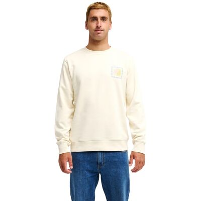 Quiksilver Sudadera de hombre Vibes . (XL) Blanco Quiksilver Sudadera de hombre Vibes . (XL) Blanco