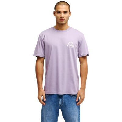 Quiksilver Camiseta de hombre Evo Original . (L) Morado Quiksilver Camiseta de hombre Evo Original . (L) Morado