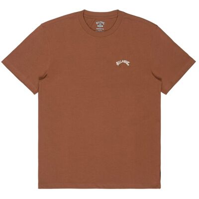Billabong Camiseta de hombre Arch Crew . (XXL) Marrón Billabong Camiseta de hombre Arch Crew . (XXL) Marrón