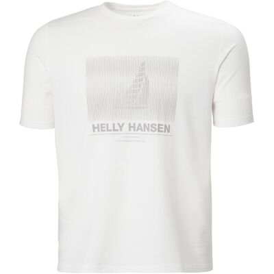 Helly Hansen Camiseta hombre HP Race Graphic . (XL) Blanco Helly Hansen Camiseta hombre HP Race Graphic . (XL) Blanco