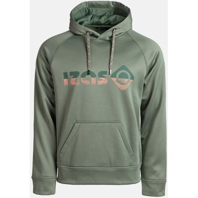 Izas Sudadera unisex DUERO V2 con capucha, logotipo y bolsillo frontal . (4XL) Kaki Izas Sudadera unisex DUERO V2 con capucha, logotipo y bolsillo frontal . (4XL) Kaki