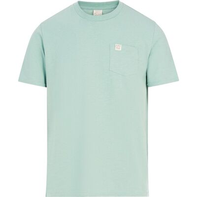 Protest Camiseta de hombre Cruz . (XL) Verde Agua Protest Camiseta de hombre Cruz . (XL) Verde Agua