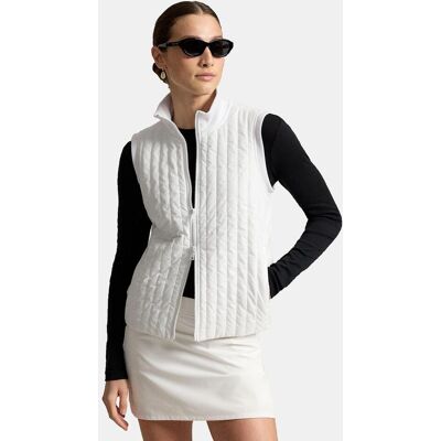 Ralph Lauren Chaleco de mujer acolchado con cremallera . (S) Blanco Ralph Lauren Chaleco de mujer acolchado con cremallera . (S) Blanco
