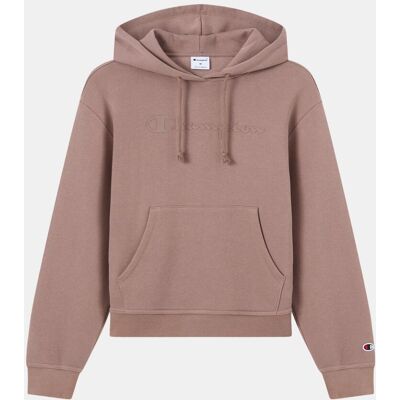 Champion Sudaderas Casual de Mujer Hooded Sweatshirt . (XS) Marrón Champion Sudaderas Casual de Mujer Hooded Sweatshirt . (XS) Marrón