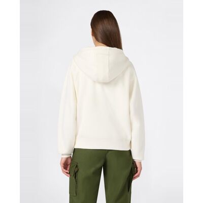 Champion Sudaderas Casual de Mujer Full Zip Hoodie Sweatshirt . (XS) Blanco Champion Sudaderas Casual de Mujer Full Zip Hoodie Sweatshirt . (XS) Blanco