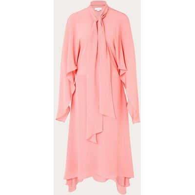 Stella Mccartney Vestido de seda con nudo al cuello. (42) Rosa Stella Mccartney Vestido de seda con nudo al cuello. (42) Rosa
