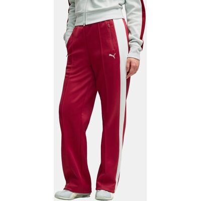 Puma Pantalones largos de Casual de Mujer T7 ALWAYS ON Straight Track Pants . Rojo Puma Pantalones largos de Casual de Mujer T7 ALWAYS ON Straight Track Pants . Rojo