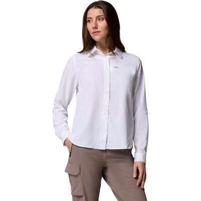 Columbia Camisa manga larga de mujer Silver Ridge™ Utility II . (L) Blanco Columbia Camisa manga larga de mujer Silver Ridge™ Utility II . (L) Blanco