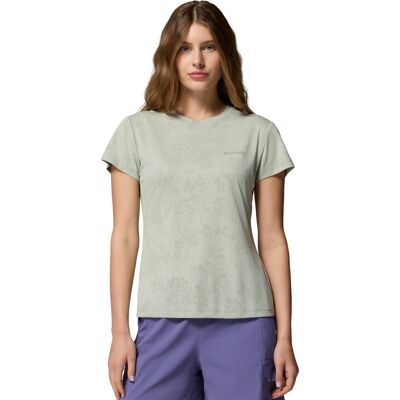Columbia Camiseta manga corta de mujer Bluebird Canyon™ II Crew . (M) Verde grisáceo Columbia Camiseta manga corta de mujer Bluebird Canyon™ II Crew . (M) Verde grisáceo