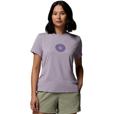 Columbia Camiseta manga corta de mujer Parsons Point™ SS Graphic . (XS) Lila Columbia Camiseta manga corta de mujer Parsons Point™ SS Graphic . (XS) Lila