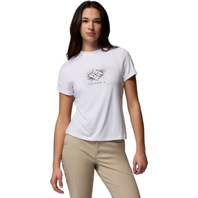 Columbia Camiseta manga corta de mujer Parsons Point™ SS Graphic . (L) Blanco Columbia Camiseta manga corta de mujer Parsons Point™ SS Graphic . (L) Blanco