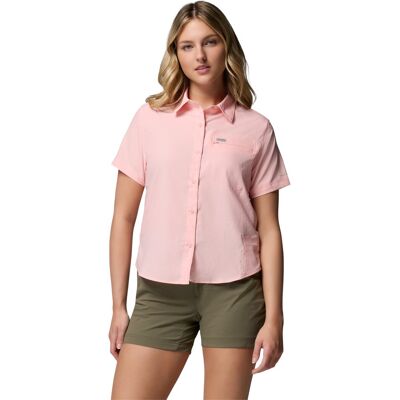 Columbia Camisa manga corta de mujer Silver Ridge™ Utility II . (M) Rosa chicle Columbia Camisa manga corta de mujer Silver Ridge™ Utility II . (M) Rosa chicle