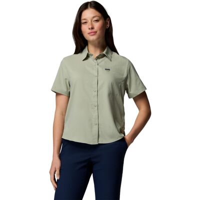 Columbia Camisa manga corta de mujer Silver Ridge™ Utility II . (XS) Verde grisáceo Columbia Camisa manga corta de mujer Silver Ridge™ Utility II . (XS) Verde grisáceo