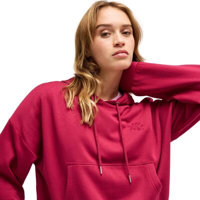 Roxy Sudadera de mujer Surfing By Daylight . (XL) Rojo Roxy Sudadera de mujer Surfing By Daylight . (XL) Rojo