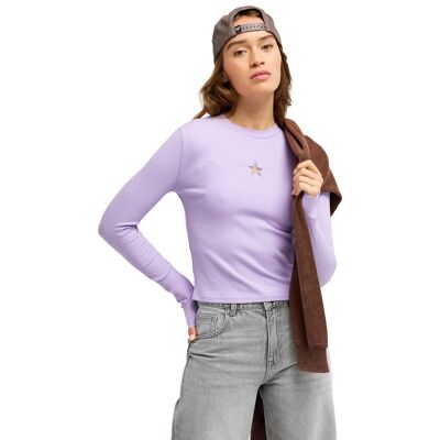 Roxy Camisetas de mujer Dont Cut Me Off Stars . (XL) Morado Roxy Camisetas de mujer Dont Cut Me Off Stars . (XL) Morado