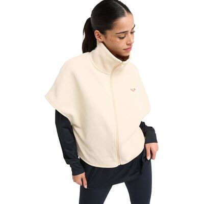 Roxy Chaleco polar de mujer Waves Of Warmth . (L) Beige Roxy Chaleco polar de mujer Waves Of Warmth . (L) Beige