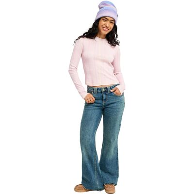 Roxy Vaquero ancho en denim de mujer Flipside Flare . (L) Arena Roxy Vaquero ancho en denim de mujer Flipside Flare . (L) Arena