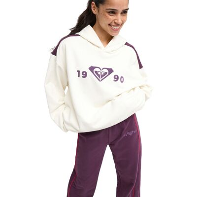 Roxy Sudadera de mujer Ess Energy Elevated . (L) Blanco Roxy Sudadera de mujer Ess Energy Elevated . (L) Blanco