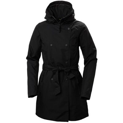 Helly Hansen Gabardina de mujer W Welsey II Trench Insulated . (XS) Negro Helly Hansen Gabardina de mujer W Welsey II Trench Insulated . (XS) Negro