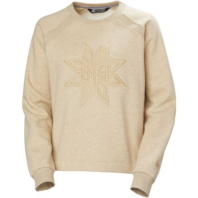 Helly Hansen Sudadera de mujer W BLISS . (M) Beige Helly Hansen Sudadera de mujer W BLISS . (M) Beige