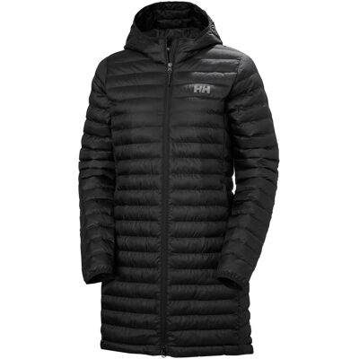 Helly Hansen Chaqueta de montaña de mujer W SIRDAL LONG HOODED INSULATOR . Negro Helly Hansen Chaqueta de montaña de mujer W SIRDAL LONG HOODED INSULATOR . Negro