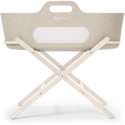 Cesta Moses SnuzBaskit con Soporte de Cachemira - Cebada/Cashmere Cesta Moses SnuzBaskit con Soporte de Cachemira - Cebada/Cashmere