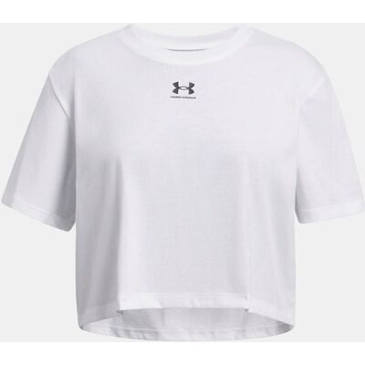 Under Armour Camiseta de niña Rival SS . (8 años) Blanco Under Armour Camiseta de niña Rival SS . (8 años) Blanco