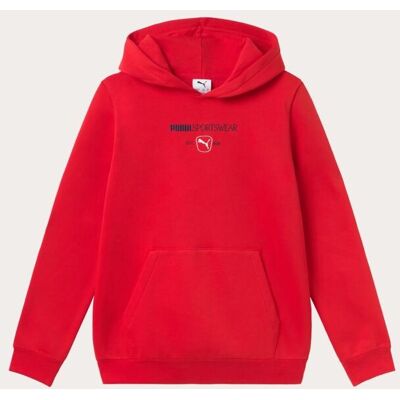 Puma Sudadera de Casual de Niño CLASS Graphic Hoodie FL B . (11-12 años) Rojo Puma Sudadera de Casual de Niño CLASS Graphic Hoodie FL B . (11-12 años) Rojo