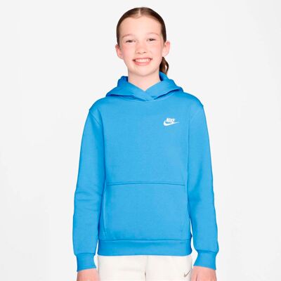 Nike Sudadera de niños K Nsw Club Flc Hdy Lbr . (10 años) Azul Nike Sudadera de niños K Nsw Club Flc Hdy Lbr . (10 años) Azul