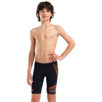Arena Bañador jammer de natación de niño Design . (8 años) Negro Arena Bañador jammer de natación de niño Design . (8 años) Negro