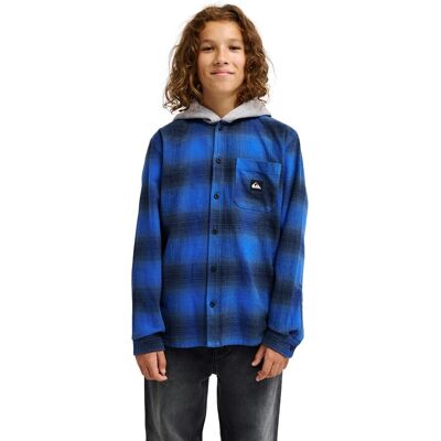 Quiksilver Camisa de niños Timetable . (14 años) Morado Quiksilver Camisa de niños Timetable . (14 años) Morado