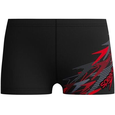 Speedo Bañador de natación para niños Medley Logo Aquashort . (12 años) Gris oscuro Speedo Bañador de natación para niños Medley Logo Aquashort . (12 años) Gris oscuro
