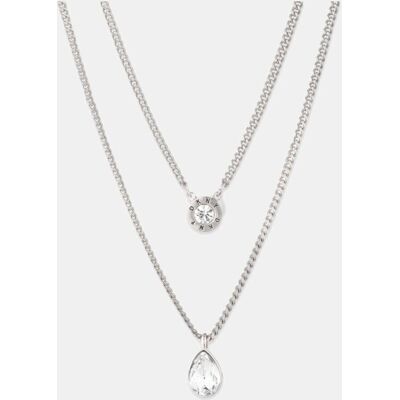DKNY Collar Core con cristal. Blanco DKNY Collar Core con cristal. Blanco