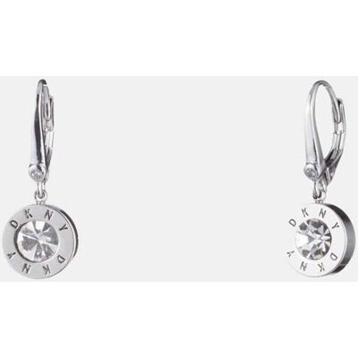 DKNY Pendientes Core con cristal. Blanco DKNY Pendientes Core con cristal. Blanco