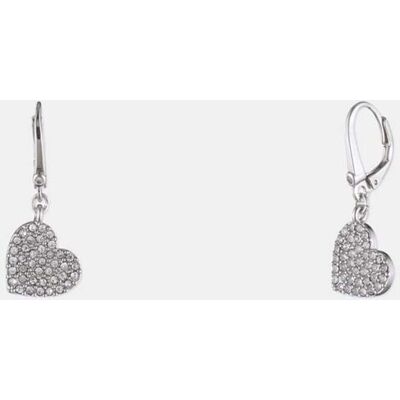 DKNY Pendientes Core plateados. Blanco DKNY Pendientes Core plateados. Blanco