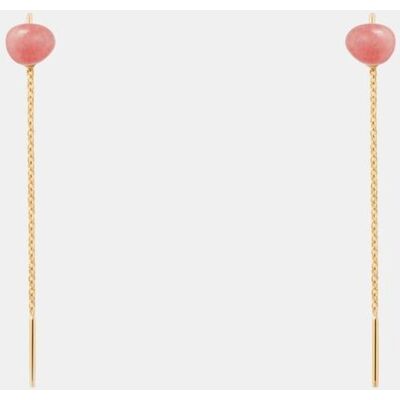 PDPAOLA Pendientes The Moment con rodocrosita. Rosa PDPAOLA Pendientes The Moment con rodocrosita. Rosa
