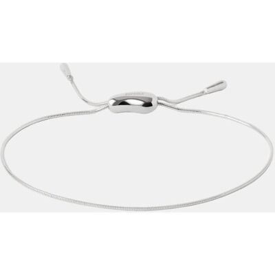 PDPAOLA Pulsera Essentials plateada. Plateado PDPAOLA Pulsera Essentials plateada. Plateado