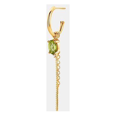 DPT Antwerp Piercing Amalfi de plata, diamante y peridoto. Verde DPT Antwerp Piercing Amalfi de plata, diamante y peridoto. Verde