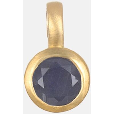 Satya Jewelry Charm Sapphire dorado. Azul Satya Jewelry Charm Sapphire dorado. Azul