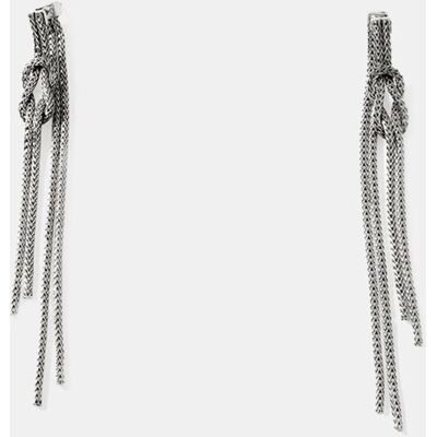 John Hardy Pendientes Chain Nudo Amor de plata. Plata John Hardy Pendientes Chain Nudo Amor de plata. Plata
