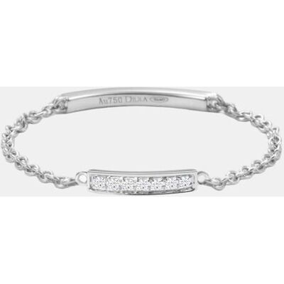 Djula Anillo Magic Touch de oro y diamante. (52 - 12) Blanco Djula Anillo Magic Touch de oro y diamante. (52 - 12) Blanco