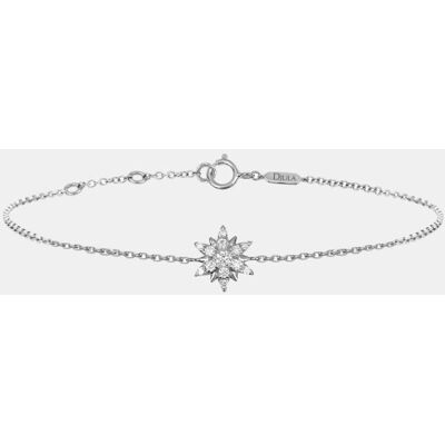 Djula Pulsera Magic Touch de oro y diamante. Blanco Djula Pulsera Magic Touch de oro y diamante. Blanco
