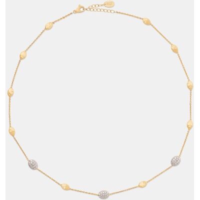 Marco Bicego Collar Siviglia de oro y diamantes. Blanco Marco Bicego Collar Siviglia de oro y diamantes. Blanco