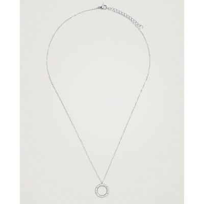 Parfois Collar fino con abalorio en plateado. Plateado Parfois Collar fino con abalorio en plateado. Plateado